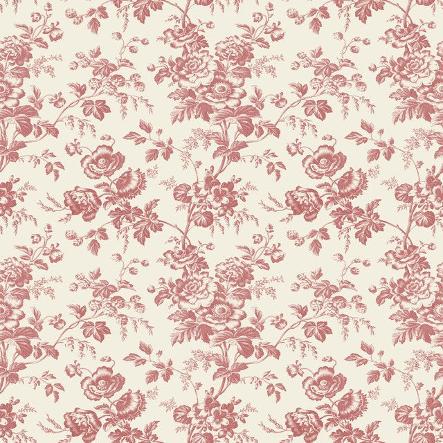 Purchase Rt7871 | Toile Resource Library, Anemone Toile - York Wallpaper