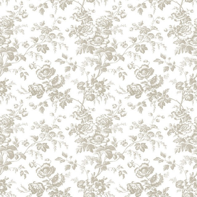 Purchase Rt7872 | Toile Resource Library, Anemone Toile - York Wallpaper