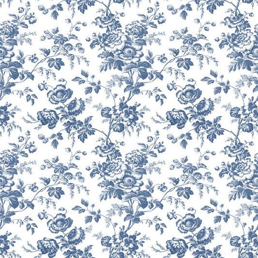 Purchase Rt7873 | Toile Resource Library, Anemone Toile - York Wallpaper