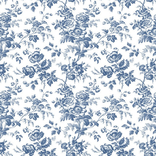 Purchase Rt7873 | Toile Resource Library, Anemone Toile - York Wallpaper