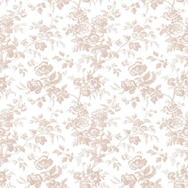 Purchase Rt7874 | Toile Resource Library, Anemone Toile - York Wallpaper