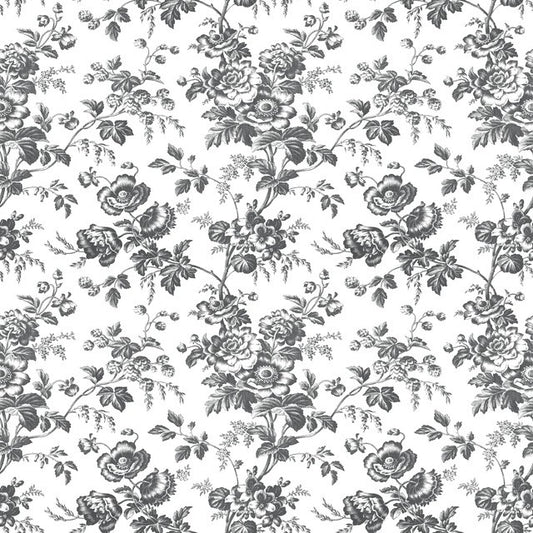 Purchase Rt7875 | Toile Resource Library, Anemone Toile - York Wallpaper