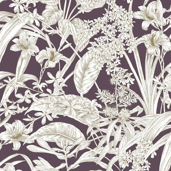 Purchase Rt7881 | Toile Resource Library, Orchid Conservatory Toile - York Wallpaper