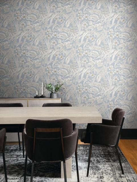 Purchase Rt7884 | Toile Resource Library, Orchid Conservatory Toile - York Wallpaper