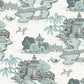 Purchase Rt7904 | Toile Resource Library, Pagoda And Sampan Scenic - York Wallpaper