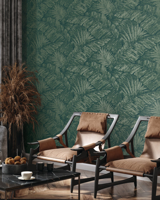 Purchase Rt7924 | Toile Resource Library, Palm Cove Toile - York Wallpaper