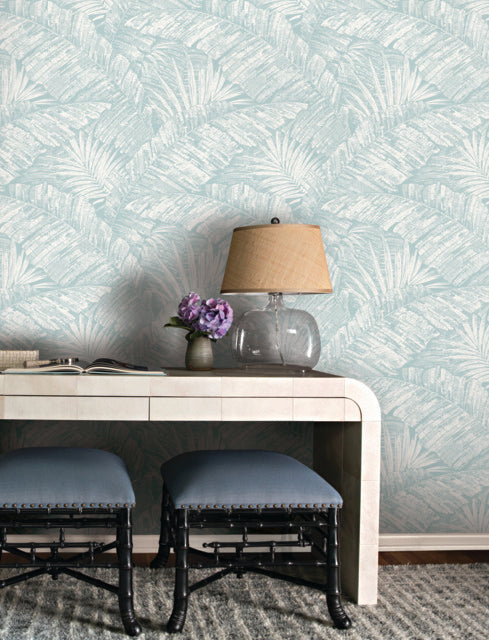 Purchase Rt7925 | Toile Resource Library, Palm Cove Toile - York Wallpaper