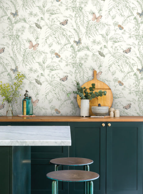 Purchase Rt7930 | Toile Resource Library, Papillon - York Wallpaper