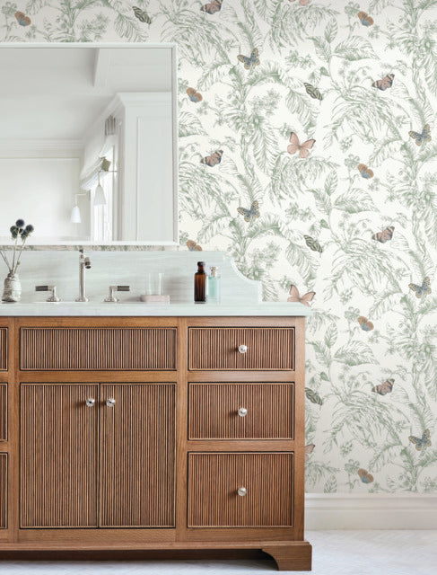 Purchase Rt7930 | Toile Resource Library, Papillon - York Wallpaper
