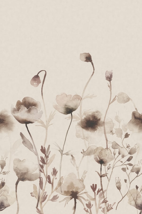 Sandberg Wallpaper pattern name & color Morangen Hazel from the collection Jordnära. 