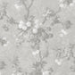 Sandberg Wallpaper pattern name & color Franka, 	Mineral Grey	 from the collection Villa Dalarö II. 
