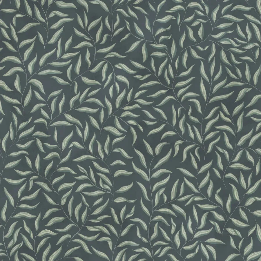 Sandberg Wallpaper Pattern number S10221 pattern name & color Jennie, 	Classic Blue	 from the collection Villa Dalarö II. 