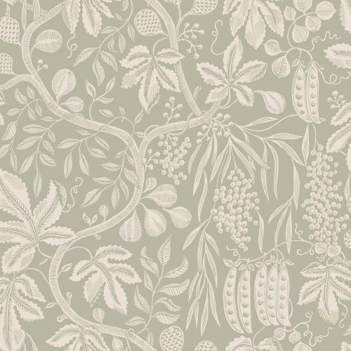 Purchase Sandberg Wallpaper Pattern number 2028-06-21 pattern name Fig Garden color name Garden Green. 