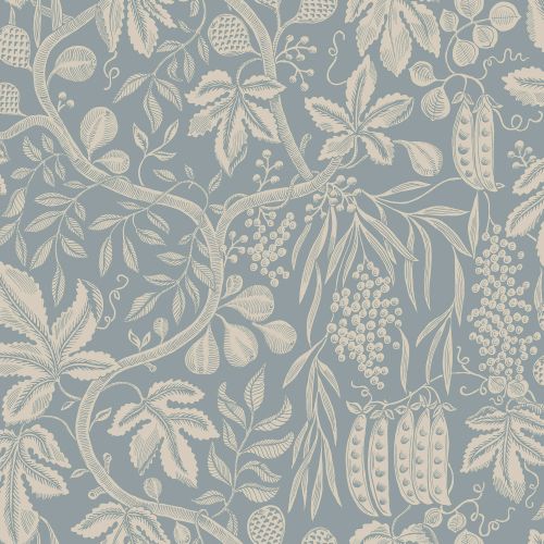 Purchase Sandberg Wallpaper SKU# 2028-06-21 pattern name Fig Garden color name Misty Blue. 