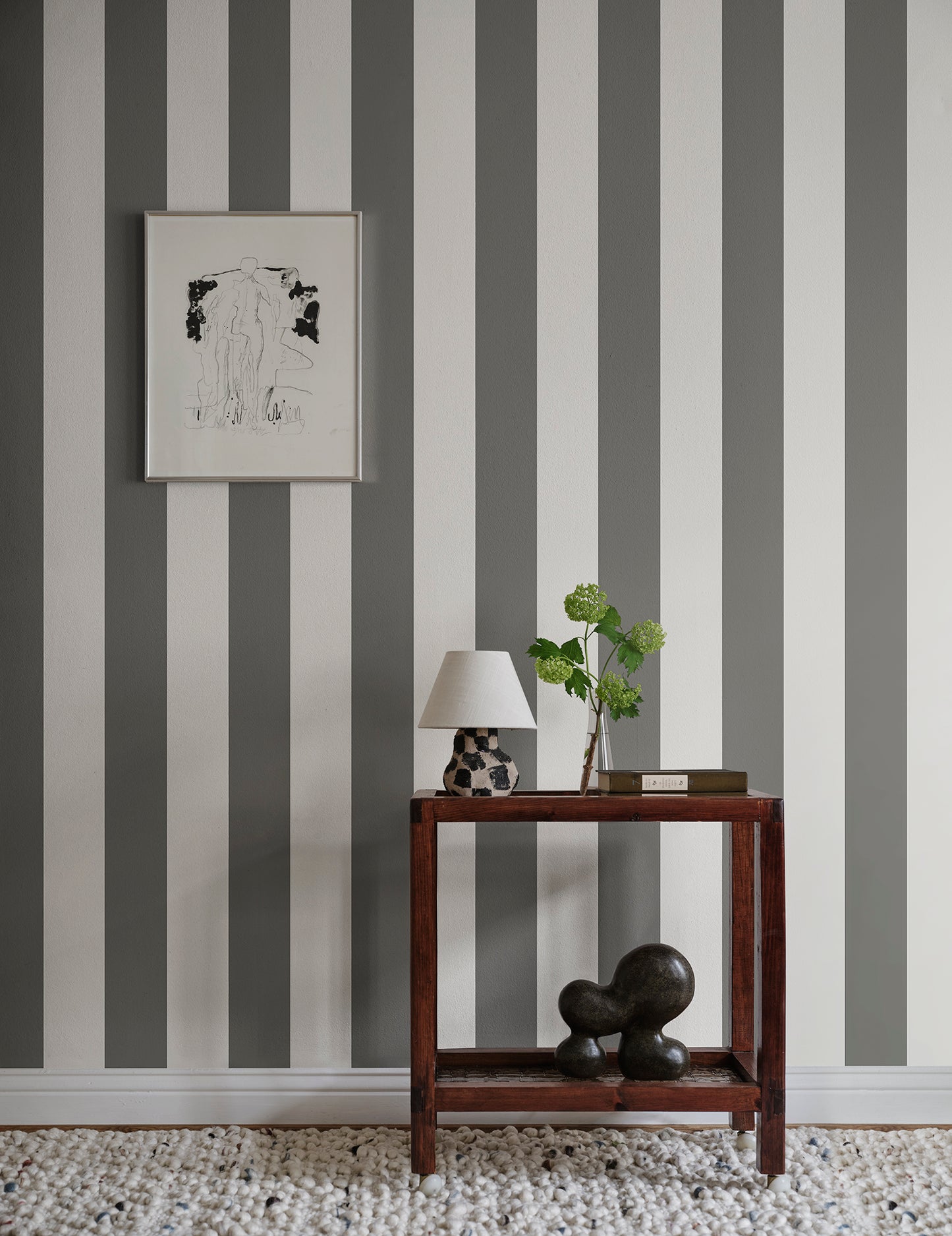 Purchase Sandberg Wallpaper SKU# 2028-11-22 pattern name Magnus color name Dark Gray. 