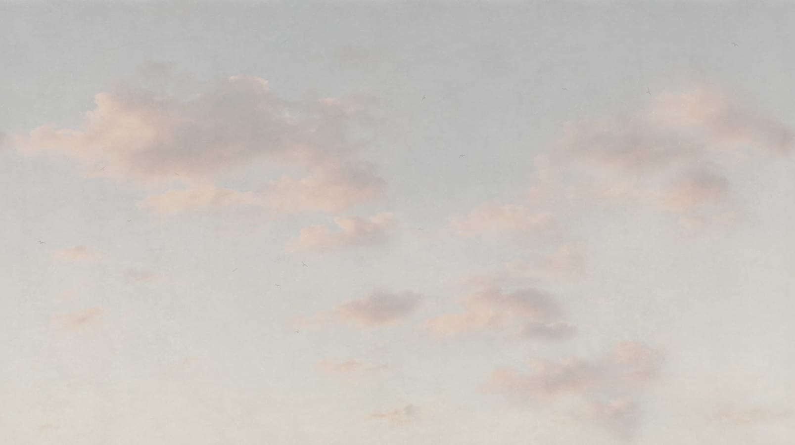 Sandberg Wallpaper pattern name & color Moln Misty Blue from the collection Mons Klint. 