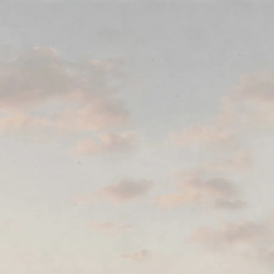 Sandberg Wallpaper Pattern S10347 pattern name & color Moln Misty Blue from the collection Mons Klint. 