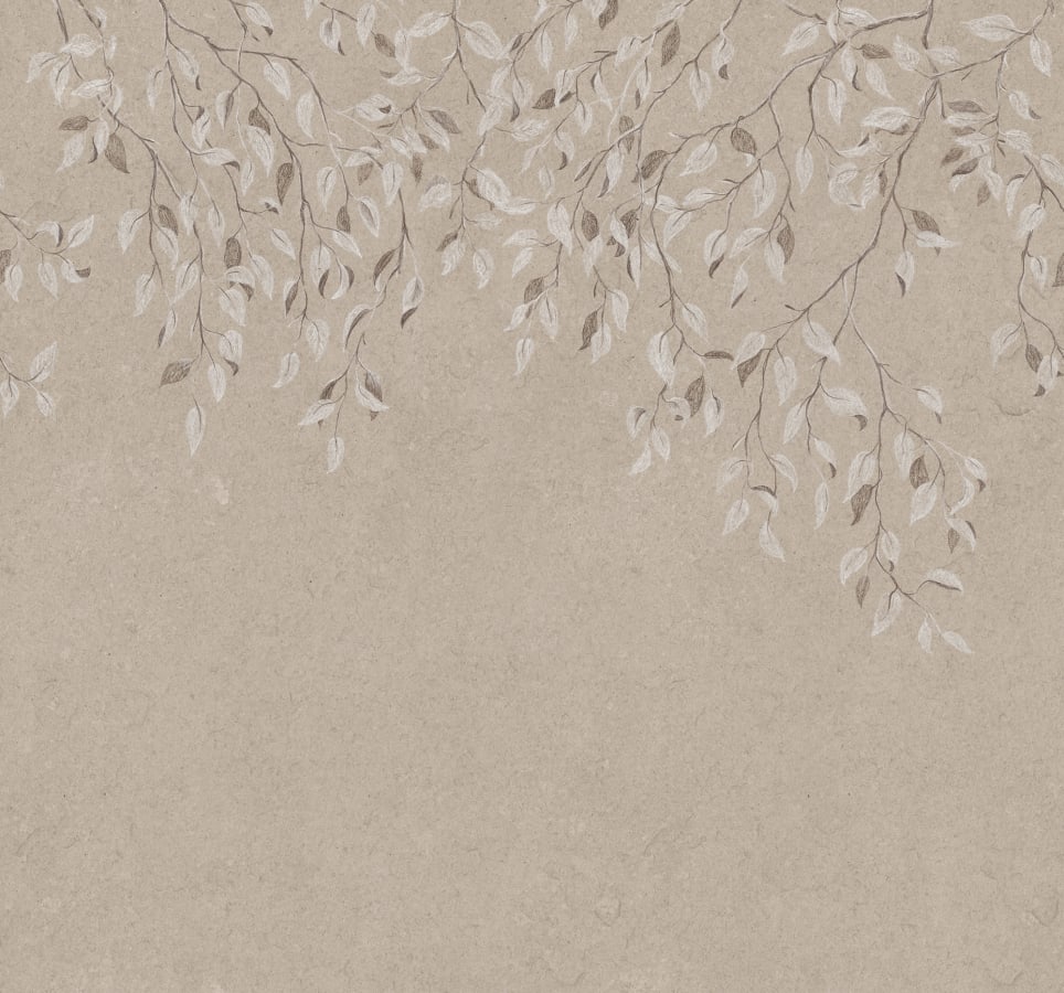 Sandberg Wallpaper pattern name & color Liselund Hazel from the collection Mons Klint. 