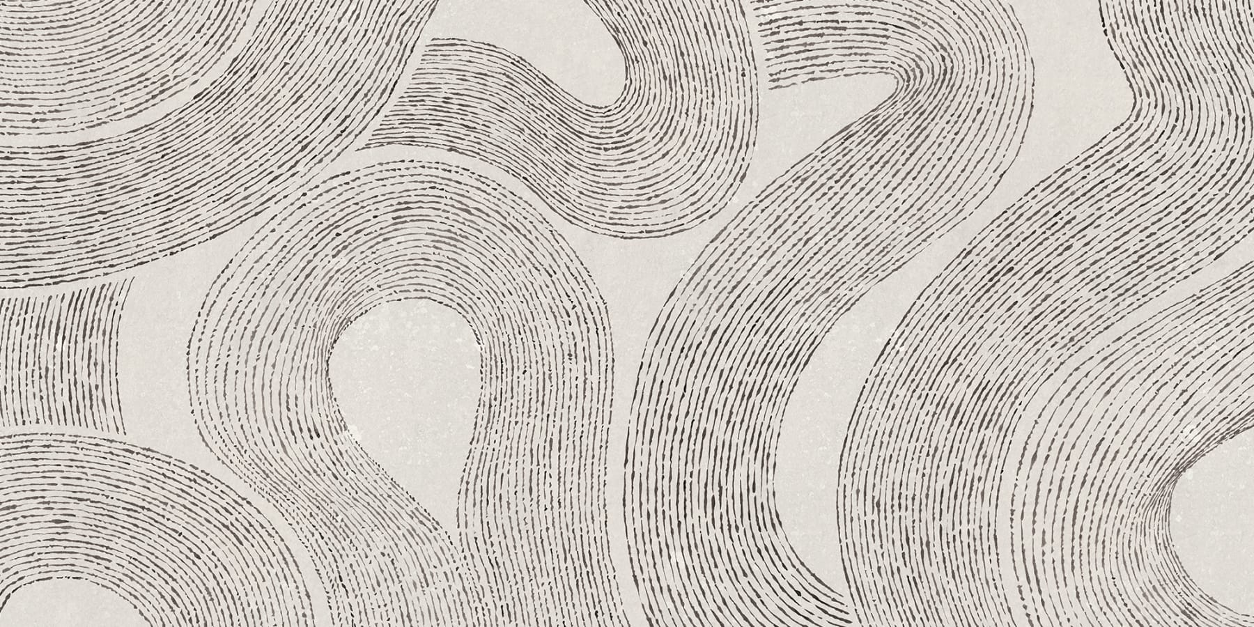 Sandberg Wallpaper pattern name & color Zen Mural, Graphite from the collection Mons Klint. 