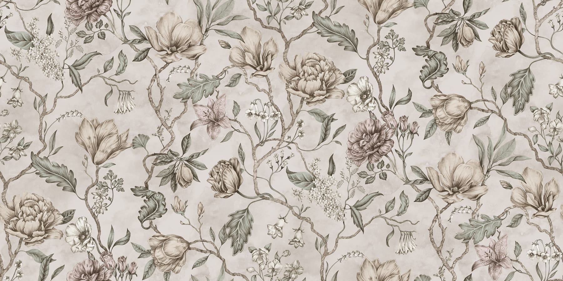 Sandberg Wallpaper pattern name & color Belinda Pastel from the collection Sandberg Edition. 