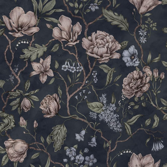 Save on Sandberg Wallpaper SKU S10362 pattern name & color Belinda Dark Blue