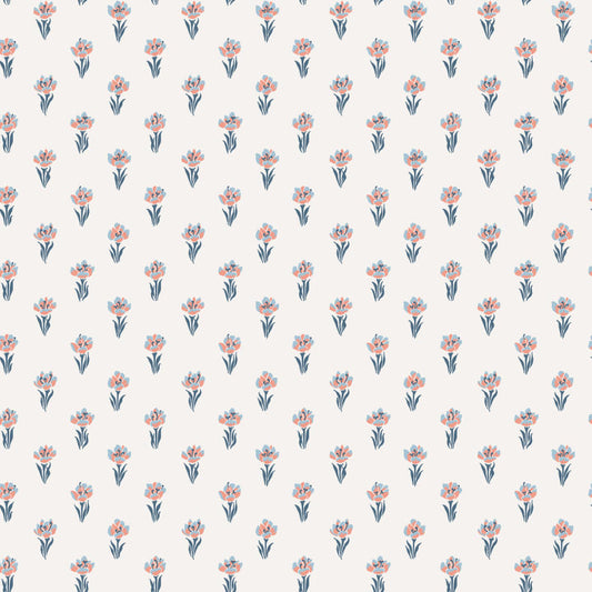 Purchase Sandberg Wallpaper Pattern number S10372 pattern name  Betty color name  Blue
