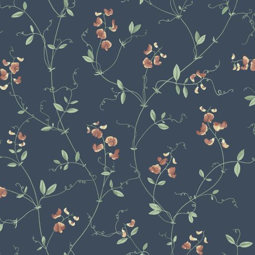 Purchase Sandberg Wallpaper Item 2029-04-10 pattern name Sanna color name Classic Blue. 