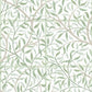 Sandberg Wallpaper SKU# S10407 pattern name & color Emmie, Spring Green from the collection Tidlosa. 