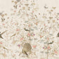 Sandberg Wallpaper pattern name & color Chinoiserie Garden, Eggshell from the collection Chinoiserie Garden. 