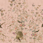 Sandberg Wallpaper pattern name & color Chinoiserie Garden, Pink from the collection Chinoiserie Garden. 