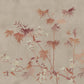 Sandberg Wallpaper pattern name & color Bamboo Grove, Clay from the collection Chinoiserie Garden. 