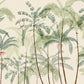 Sandberg Wallpaper pattern name & color Louie, Green from the collection Palm Garden. 