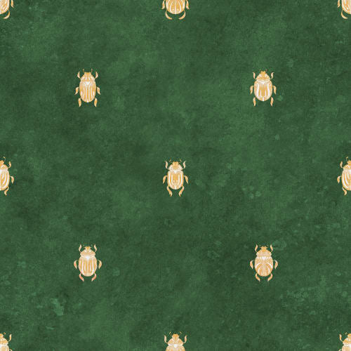 Purchase Sanberg Wallpaper Item# S10451 pattern name & color Audrey, Dark Green