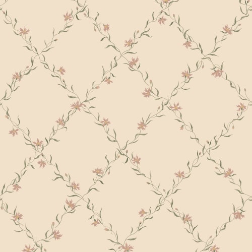 Purchase Sanberg Wallpaper Product S10458 pattern name & color Ewa, Dusty Pink