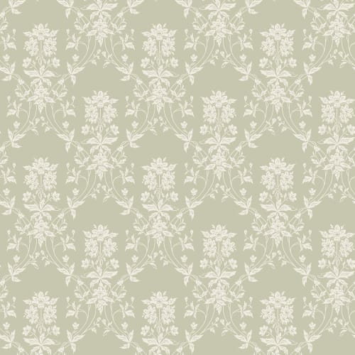 Purchase Sanberg Wallpaper Pattern# S10460 pattern name & color Alva, Spring Green