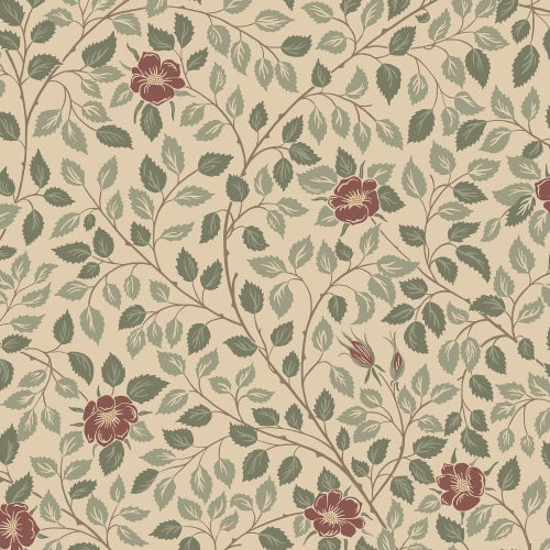 Purchase Sanberg Wallpaper SKU# S10463 pattern name & color Solliden, Burgundy