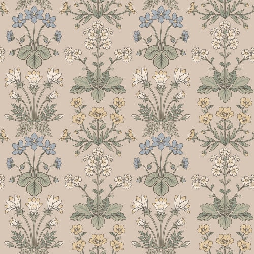 Purchase Sanberg Wallpaper Pattern# S10476 pattern name & color Maj, Clay