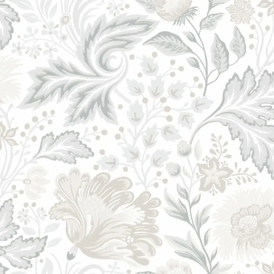 Sandberg Wallpaper Item# S10493 pattern name & color Ava Elvira, Pastel from the collection Sandberg Edition. 