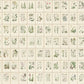 Sandberg Wallpaper Pattern# S10508 pattern name & color Botanica, Oat from the collection Tradgarden. 