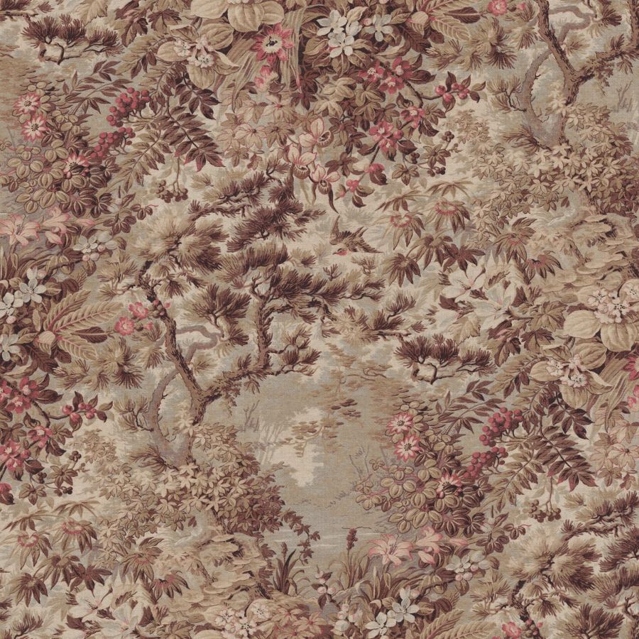 Acquire Sandberg Wallpaper Pattern# S10510 pattern name & color Johannas Damm, Brown