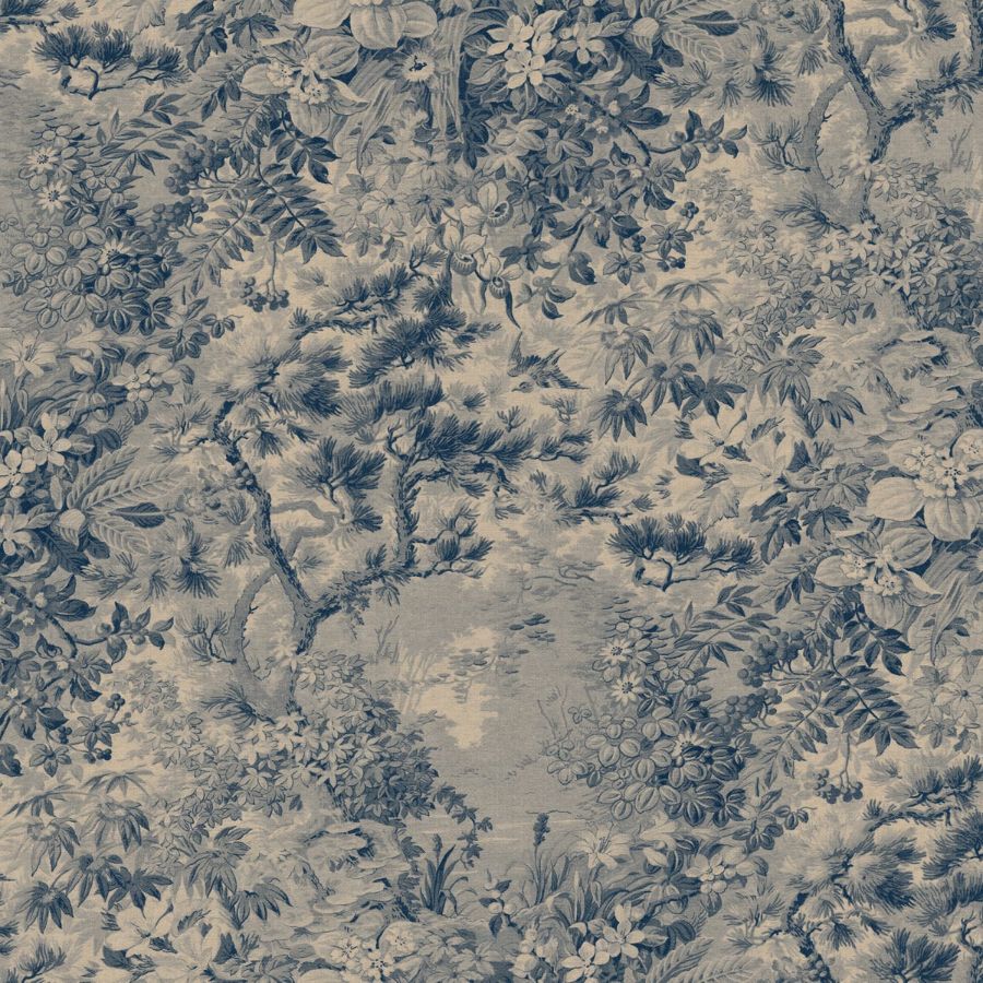 Save on Sandberg Wallpaper Item# S10512 pattern name & color Johannas Damm, Blue
