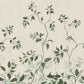Sandberg Wallpaper pattern name & color Josefine, Green from the collection Tradgarden. 