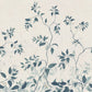 Sandberg Wallpaper pattern name & color Josefine, Blue from the collection Tradgarden. 