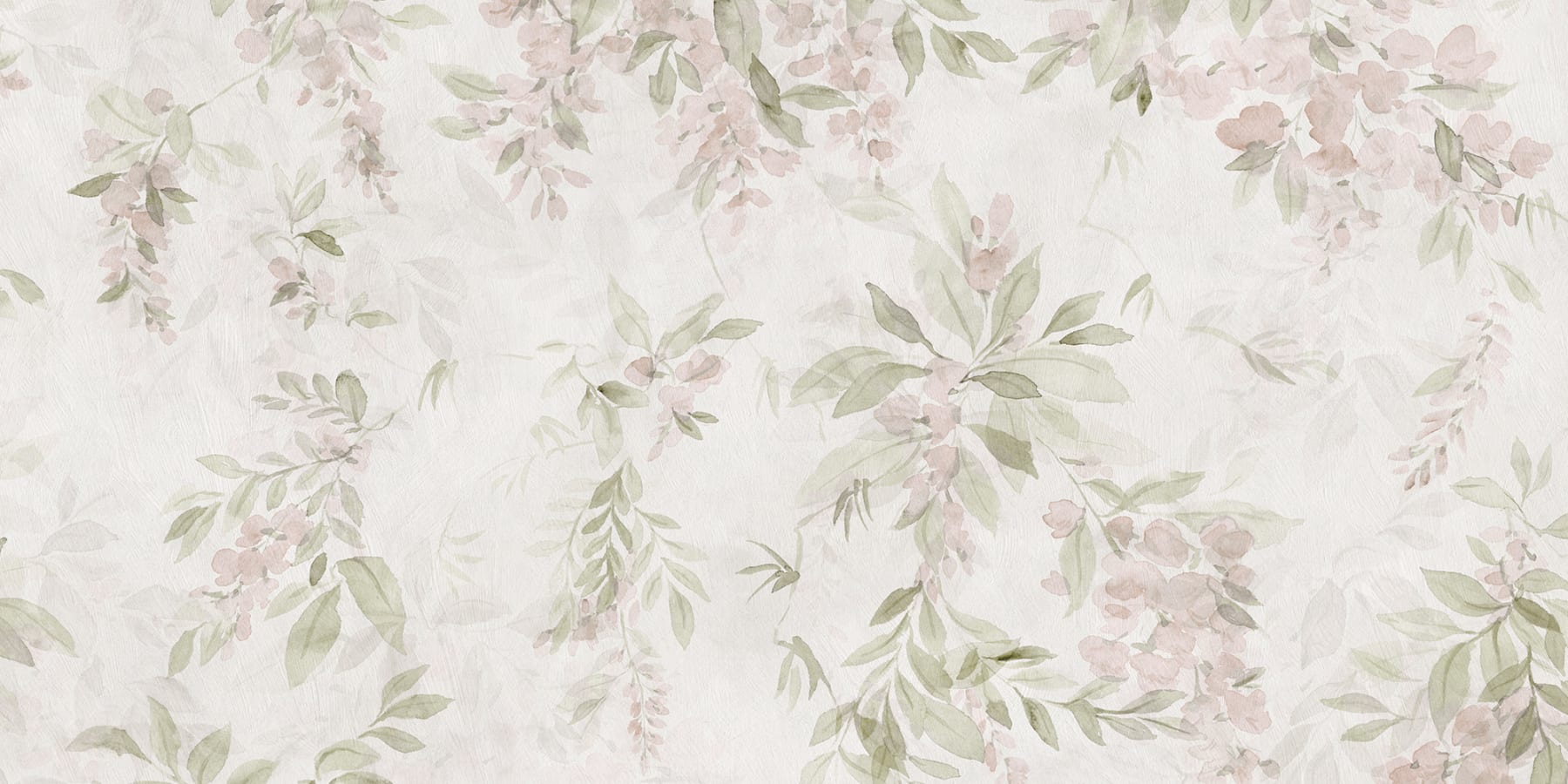 Sandberg Wallpaper pattern name & color Lovisa Mural, Pastel from the collection Tradgarden. 