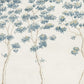 Sandberg Wallpaper pattern name & color Wilhelm, Blue from the collection Tradgarden. 