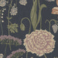 Sandberg Wallpaper pattern name & color Aurelie Mural, Dark Blue from the collection Sandberg Edition. 