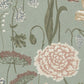 Sandberg Wallpaper pattern name & color Aurelie Mural, Light Blue from the collection Sandberg Edition. 