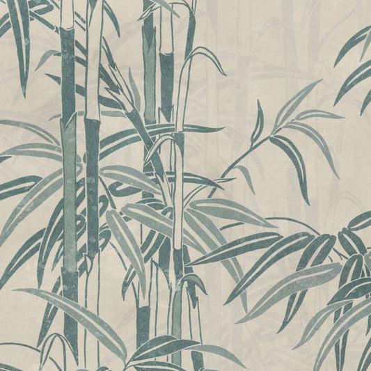 Acquire Sandberg Wallpaper SKU# S10542 pattern name & color Leon Mural, Blue