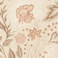 Sandberg Wallpaper Pattern# S10546 pattern name & color Ava Mural, Hazel from the collection Sandberg Edition. 