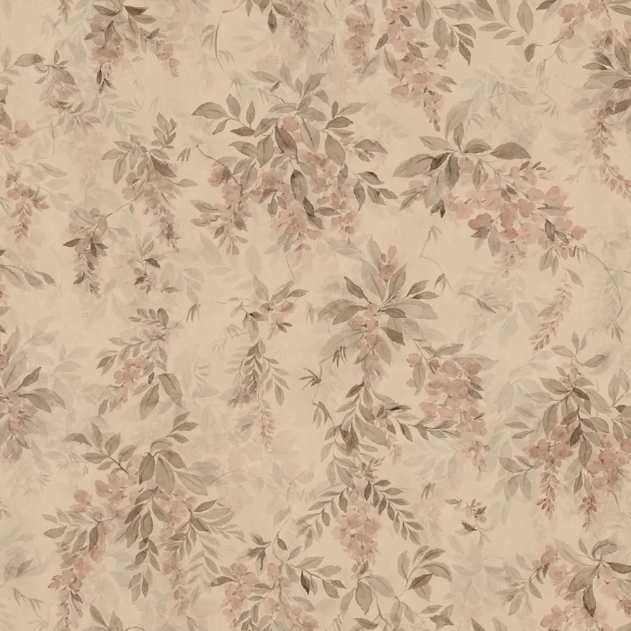 Sandberg Wallpaper Product S10565 pattern name & color Lovisa Mural, Terracotta from the collection Tradgarden. 